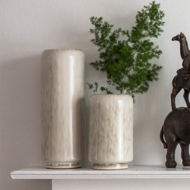 Set Of Two Ceramic Vases